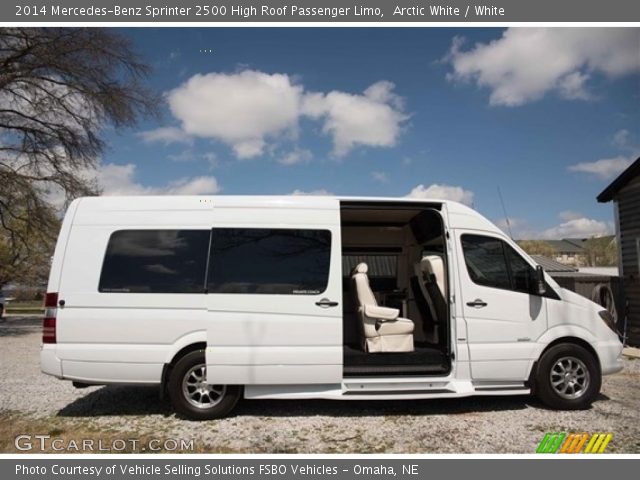 2014 Mercedes-Benz Sprinter 2500 High Roof Passenger Limo in Arctic White