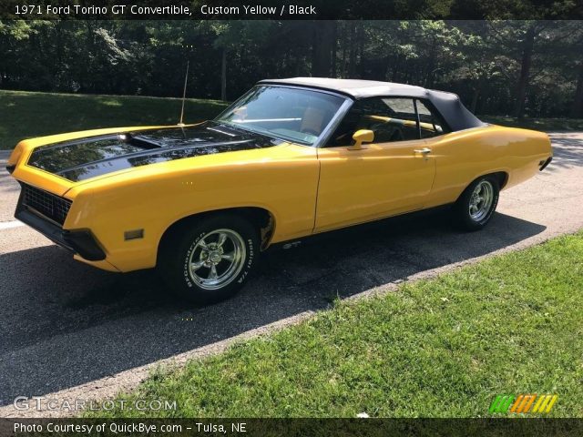 1971 Ford Torino GT Convertible in Custom Yellow