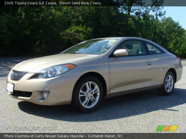 2006 Toyota Solara SLE Coupe in Desert Sand Mica