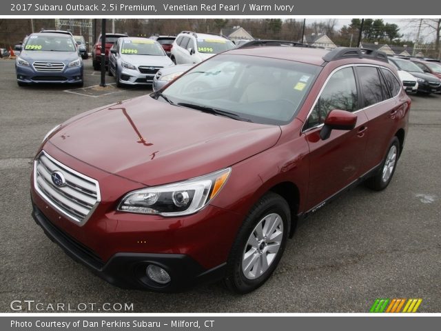 2017 Subaru Outback 2.5i Premium in Venetian Red Pearl