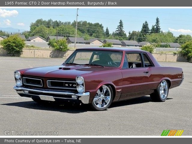 1965 Pontiac GTO 2 Door Hardtop Restomod in Burgundy