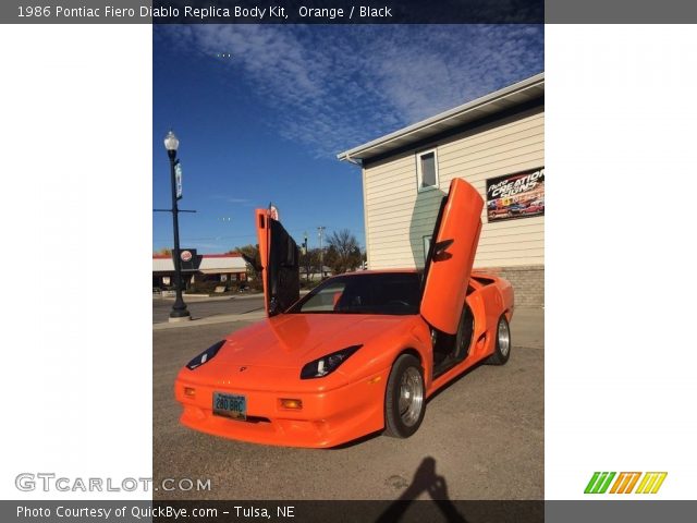 1986 Pontiac Fiero Diablo Replica Body Kit in Orange