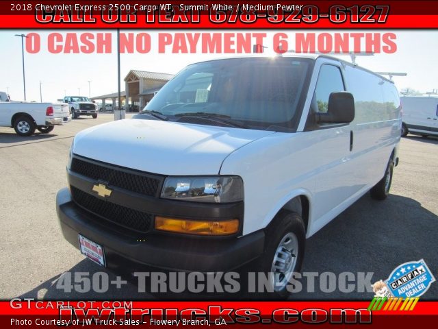 2018 Chevrolet Express 2500 Cargo WT in Summit White