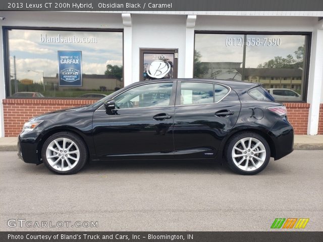 2013 Lexus CT 200h Hybrid in Obsidian Black