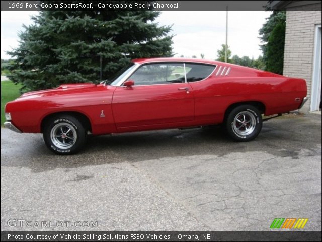1969 Ford Cobra SportsRoof in Candyapple Red