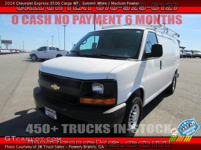 2014 Chevrolet Express 3500 Cargo WT in Summit White