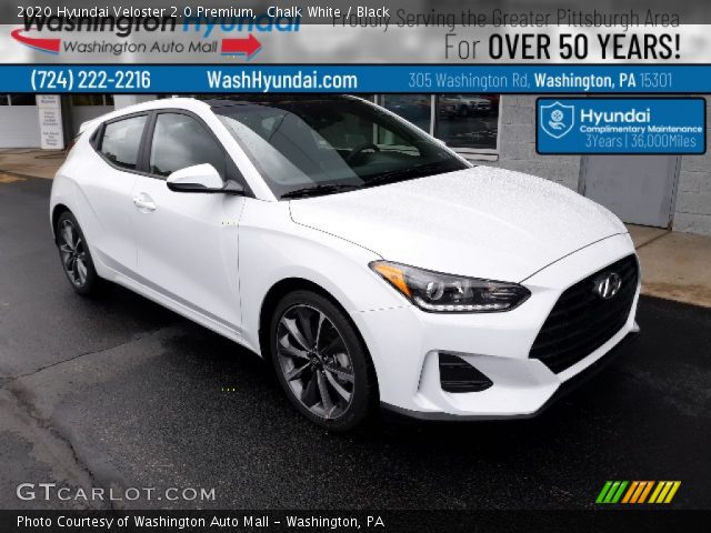 2020 Hyundai Veloster 2.0 Premium in Chalk White