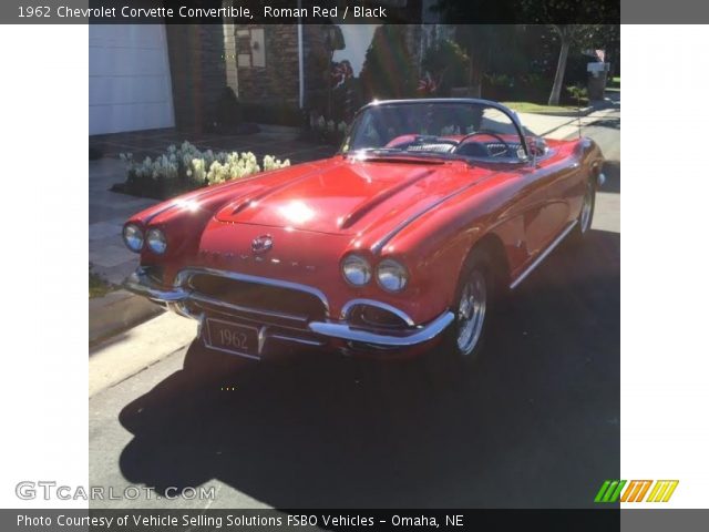 1962 Chevrolet Corvette Convertible in Roman Red