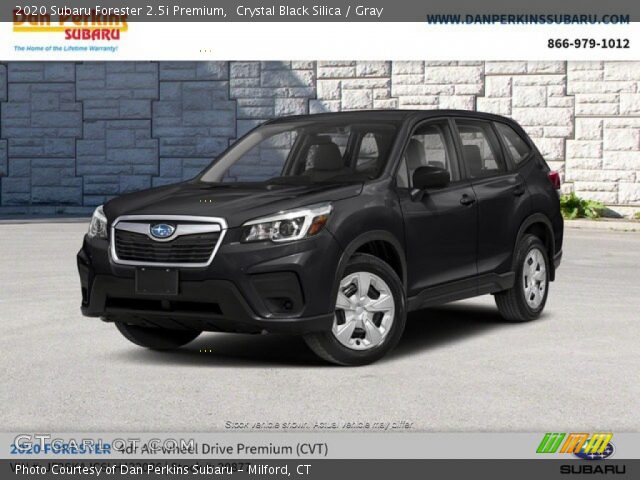 2020 Subaru Forester 2.5i Premium in Crystal Black Silica