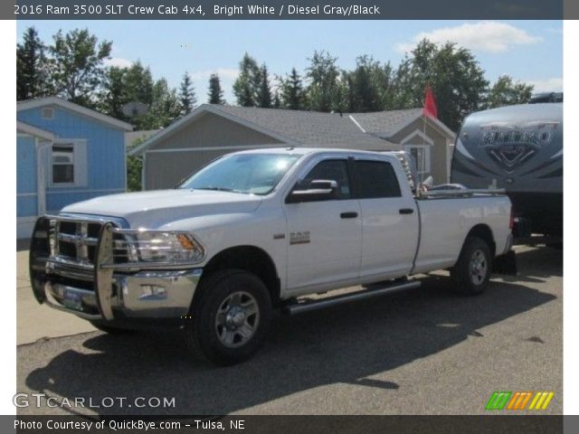 2016 Ram 3500 SLT Crew Cab 4x4 in Bright White