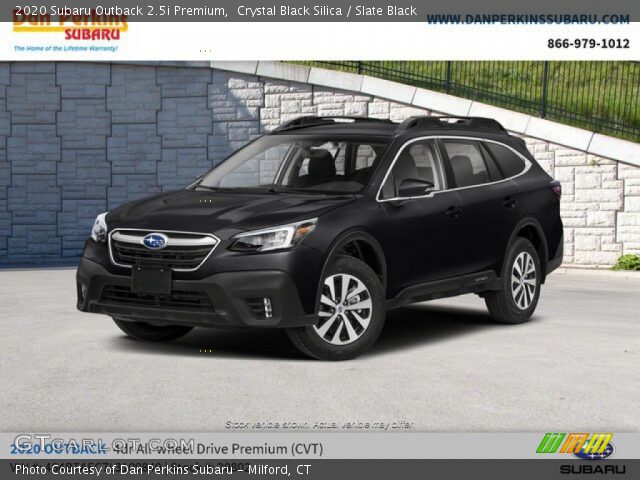 2020 Subaru Outback 2.5i Premium in Crystal Black Silica