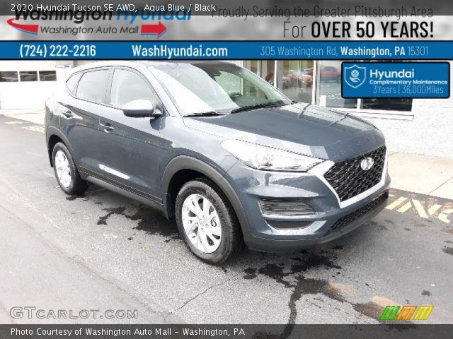 2020 Hyundai Tucson SE AWD in Aqua Blue