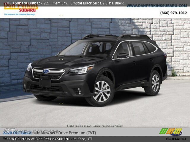 2020 Subaru Outback 2.5i Premium in Crystal Black Silica