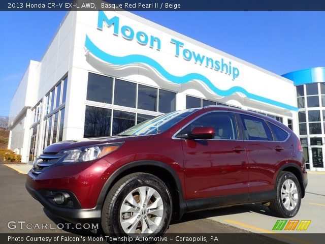 2013 Honda CR-V EX-L AWD in Basque Red Pearl II