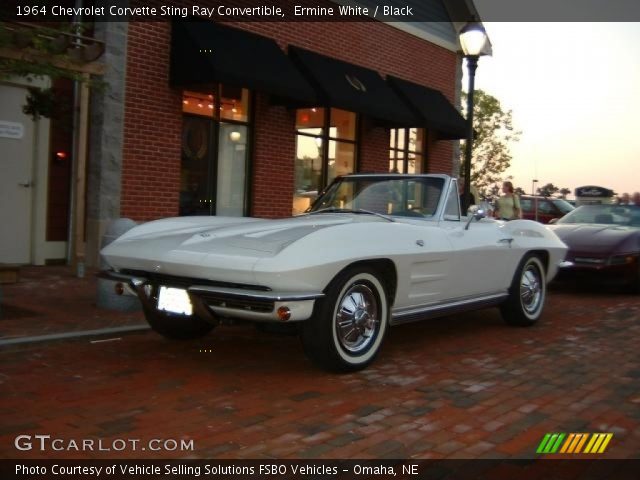 1964 Chevrolet Corvette Sting Ray Convertible in Ermine White