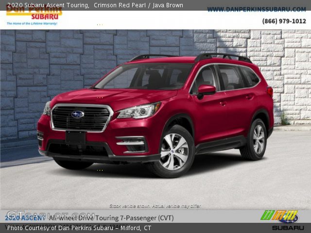 2020 Subaru Ascent Touring in Crimson Red Pearl