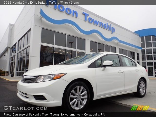 2012 Honda Civic EX-L Sedan in Taffeta White