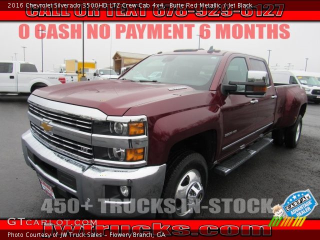 2016 Chevrolet Silverado 3500HD LTZ Crew Cab 4x4 in Butte Red Metallic