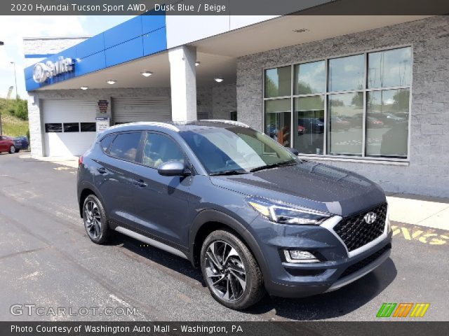 2020 Hyundai Tucson Sport AWD in Dusk Blue