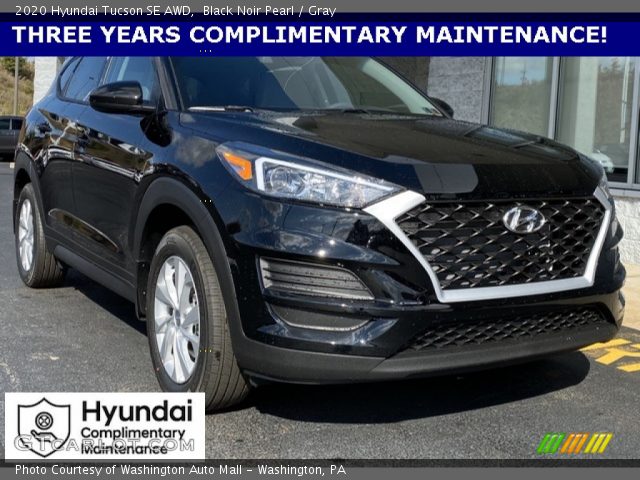 2020 Hyundai Tucson SE AWD in Black Noir Pearl