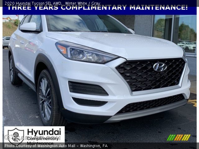 2020 Hyundai Tucson SEL AWD in Winter White