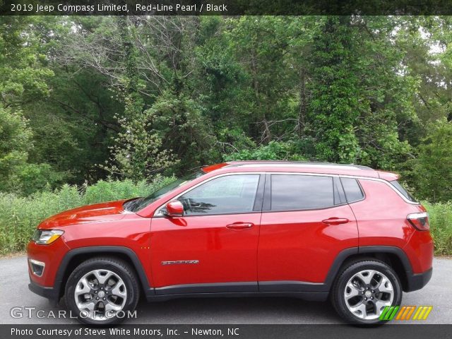 2019 Jeep Compass Limited in Red-Line Pearl