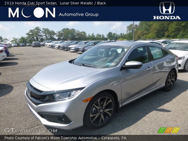 2019 Honda Civic Sport Sedan in Lunar Silver Metallic