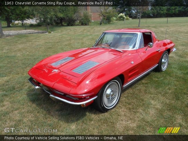 1963 Chevrolet Corvette Sting Ray Coupe in Riverside Red
