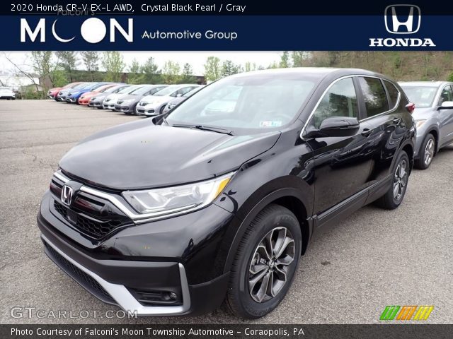 2020 Honda CR-V EX-L AWD in Crystal Black Pearl