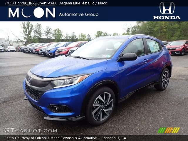 2020 Honda HR-V Sport AWD in Aegean Blue Metallic