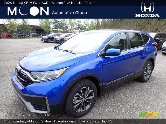 2020 Honda CR-V EX-L AWD in Aegean Blue Metallic