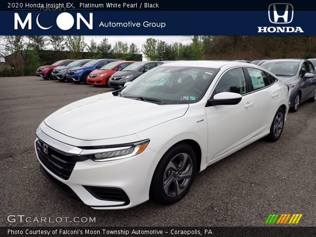 2020 Honda Insight EX in Platinum White Pearl