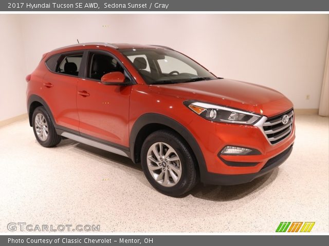 2017 Hyundai Tucson SE AWD in Sedona Sunset