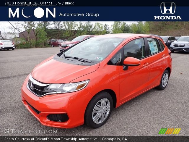 2020 Honda Fit LX in Orange Fury