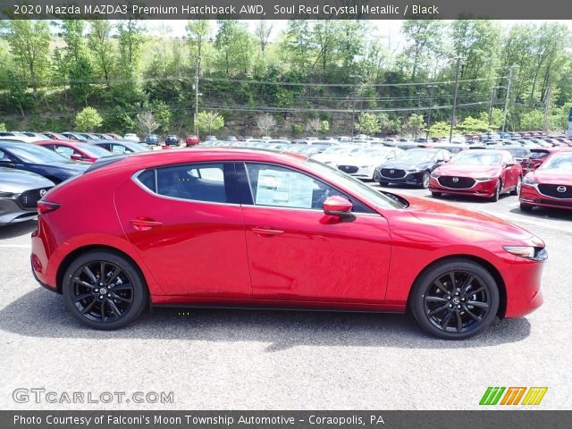 2020 Mazda MAZDA3 Premium Hatchback AWD in Soul Red Crystal Metallic