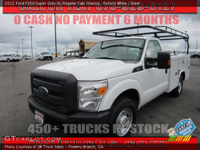 2012 Ford F350 Super Duty XL Regular Cab Chassis in Oxford White