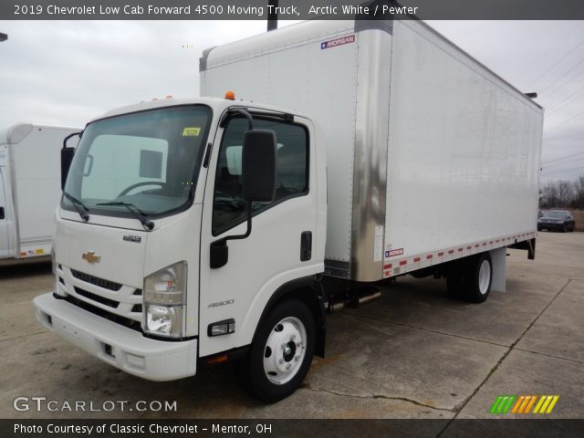 2019 Chevrolet Low Cab Forward 4500 Moving Truck in Arctic White