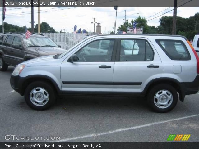 2003 Honda CR-V LX in Satin Silver Metallic