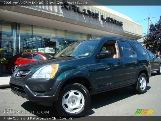 2003 Honda CR-V LX 4WD in Clover Green Pearl