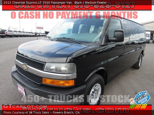 2013 Chevrolet Express LT 3500 Passenger Van in Black