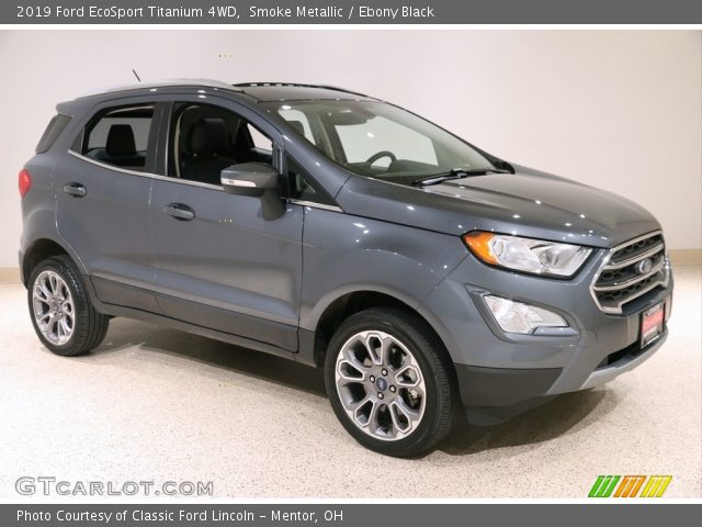 2019 Ford EcoSport Titanium 4WD in Smoke Metallic