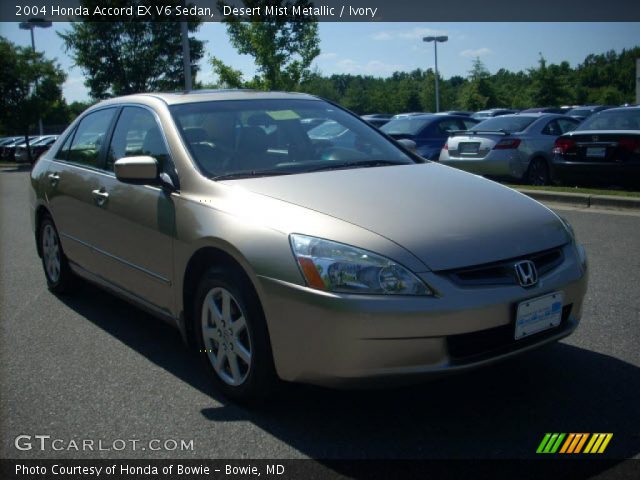 2004 Honda Accord EX V6 Sedan in Desert Mist Metallic