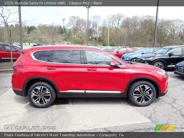 2020 Hyundai Santa Fe Limited AWD in Calypso Red