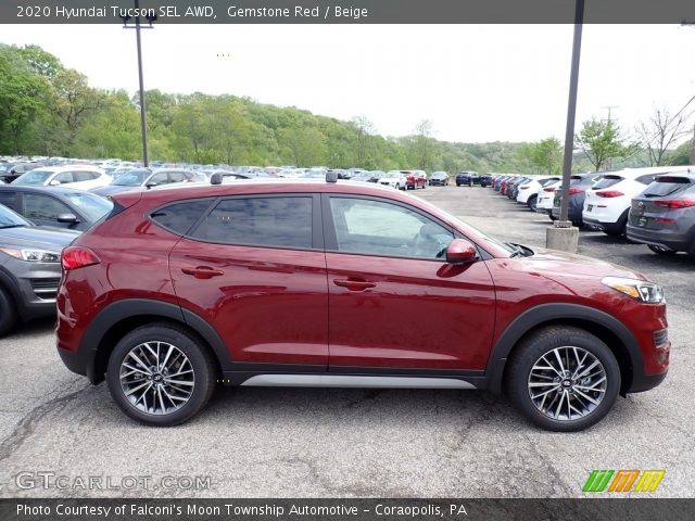 2020 Hyundai Tucson SEL AWD in Gemstone Red