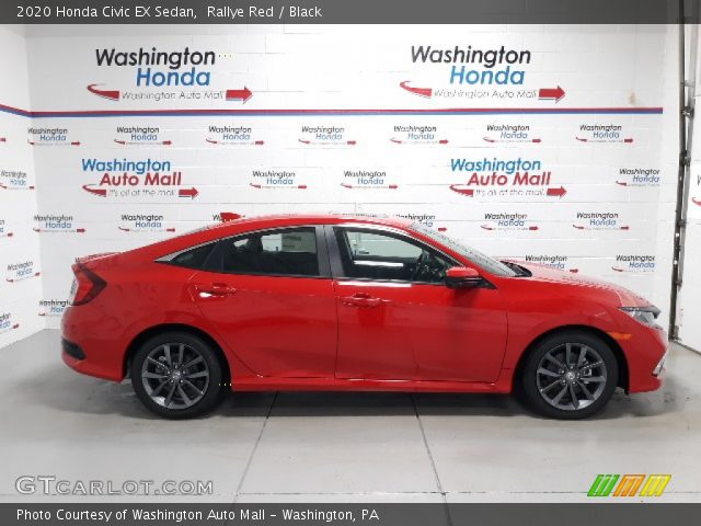 2020 Honda Civic EX Sedan in Rallye Red