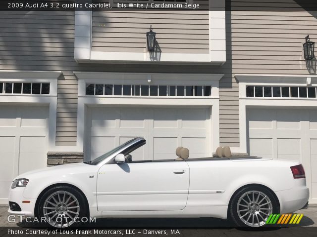 2009 Audi A4 3.2 quattro Cabriolet in Ibis White