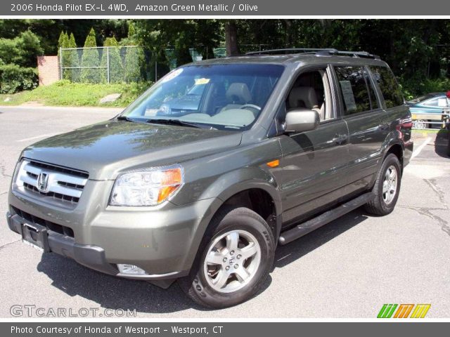 2006 Honda Pilot EX-L 4WD in Amazon Green Metallic