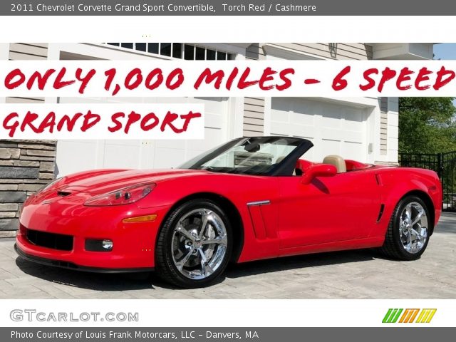 2011 Chevrolet Corvette Grand Sport Convertible in Torch Red