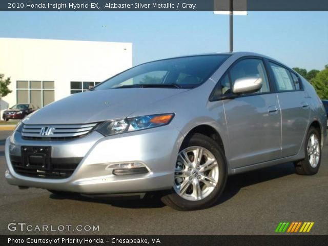 2010 Honda Insight Hybrid EX in Alabaster Silver Metallic