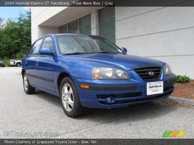 2004 Hyundai Elantra GT Hatchback in Tidal Wave Blue